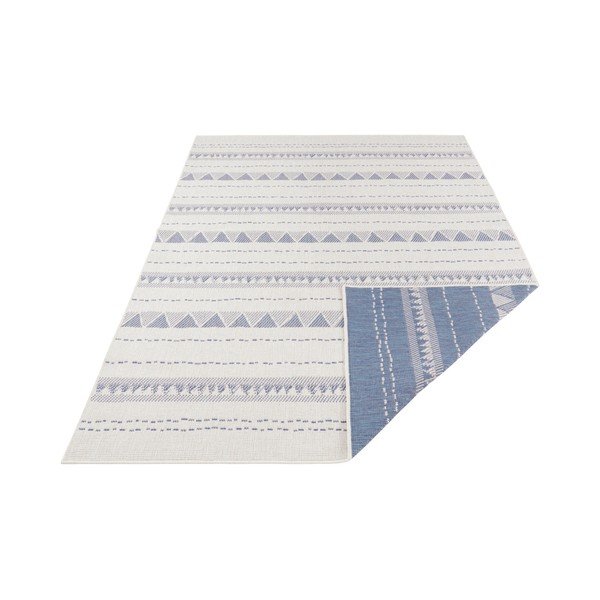 Tappeto da esterno blu e crema , 160 x 230 cm Bahamas - NORTHRUGS-image-2