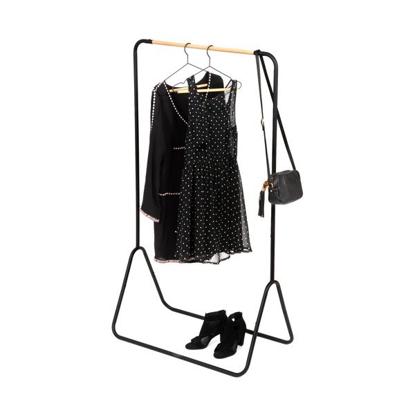 Appendiabiti a cremagliera nero, altezza 145 cm Elias - Compactor-image-2