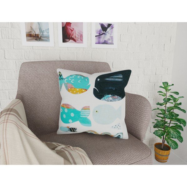 Federa in cotone, 42 x 42 cm - Vitaus-image-1