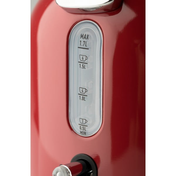 Bollitore rosso 1,7 l Dorset Putty - Haden-image-4