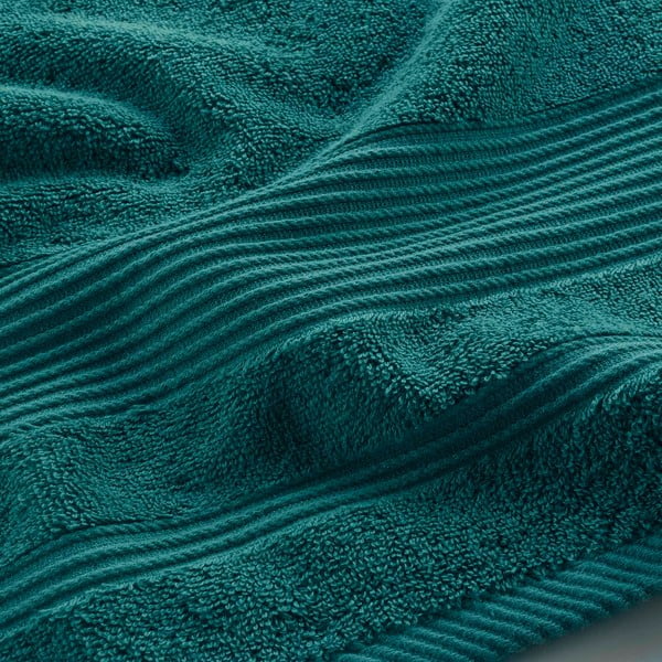 Asciugamano in spugna di cotone verde scuro 90x150 cm Tendresse - douceur d'intérieur-image-2