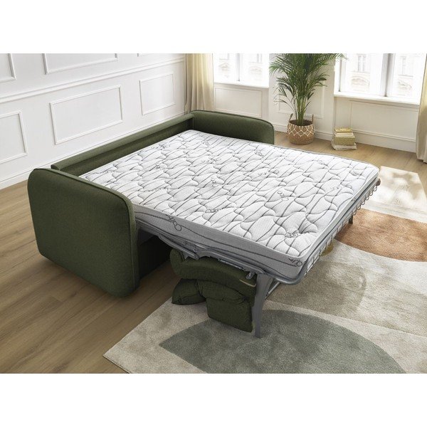 Divano verde 236 cm Achille – Bobochic Paris-image-1