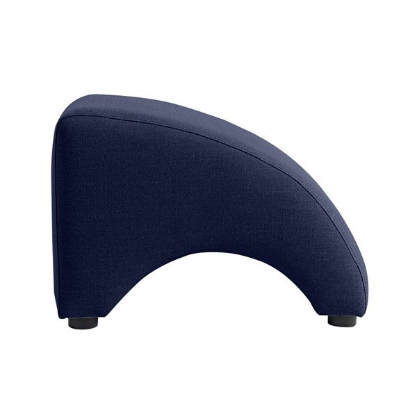 Pouf Brandford blu scuro - Max Winzer-image-1