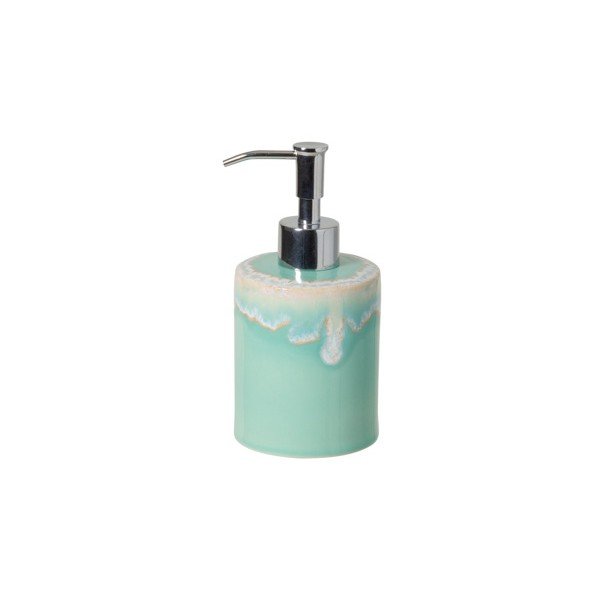 Dispenser per sapone turchese in gres Taormina – Casafina