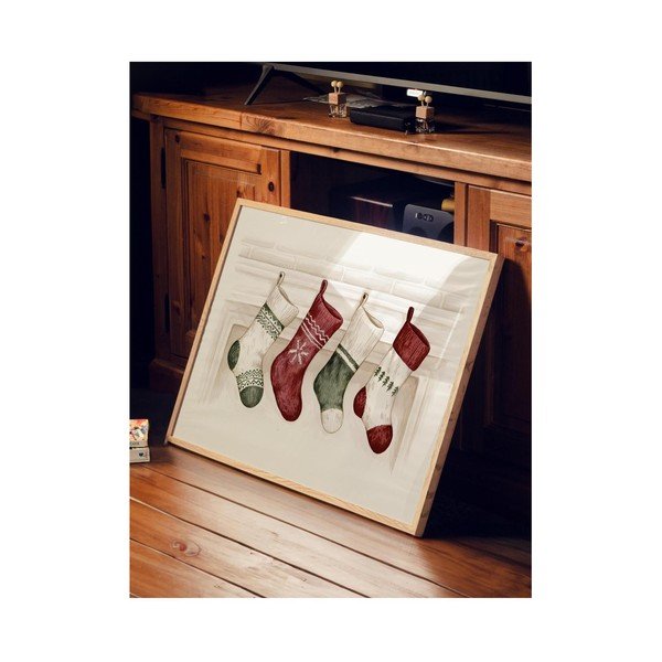 Dipinto stampato con cornice inclusa 30x40 cm – Wallity-image-1