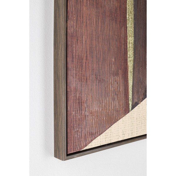Dipinto stampato/con elementi dipinti a mano con cornice inclusa/dipinto su tela 83x123 cm Gallery – Bizzotto-image-2
