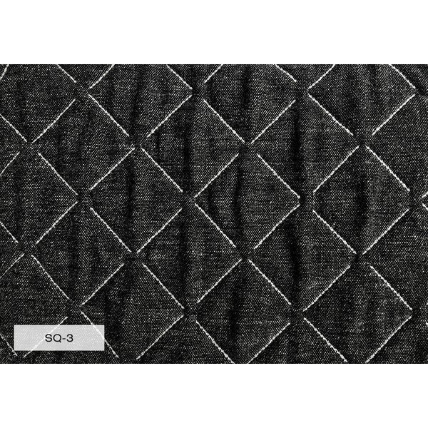 Letto matrimoniale imbottito nero con rete 180x200 cm Sleepy Luna - Miuform-image-4