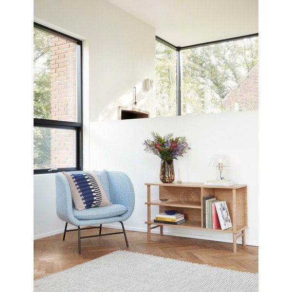 Cuscino in cotone Tenda, 50 x 50 cm - Hübsch-image-2