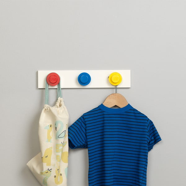 Appendiabiti da parete in plastica per bambini - LEGO®-image-1