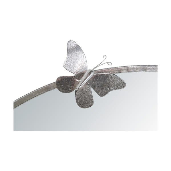 Specchio da parete in argento Round Silver, ø 91 cm - Mauro Ferretti-image-4