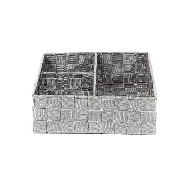 Organizzatore da bagno grigio , 32 x 25 cm Stan - Compactor-image-3
