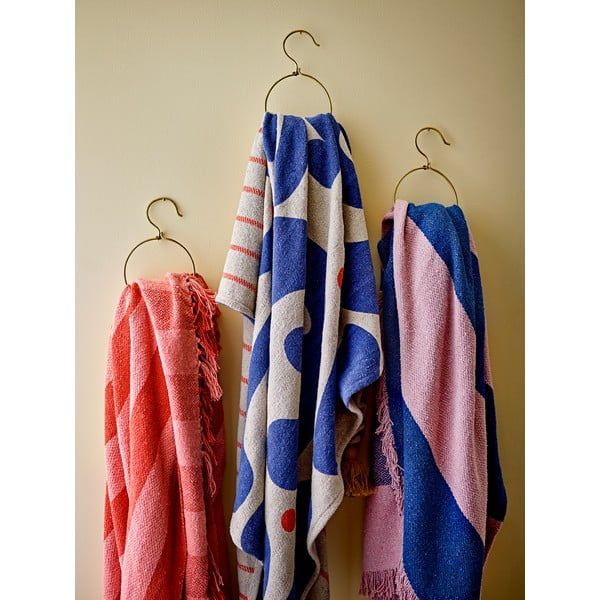 Coperta blu 130x160 cm Eviaya - Bloomingville-image-3