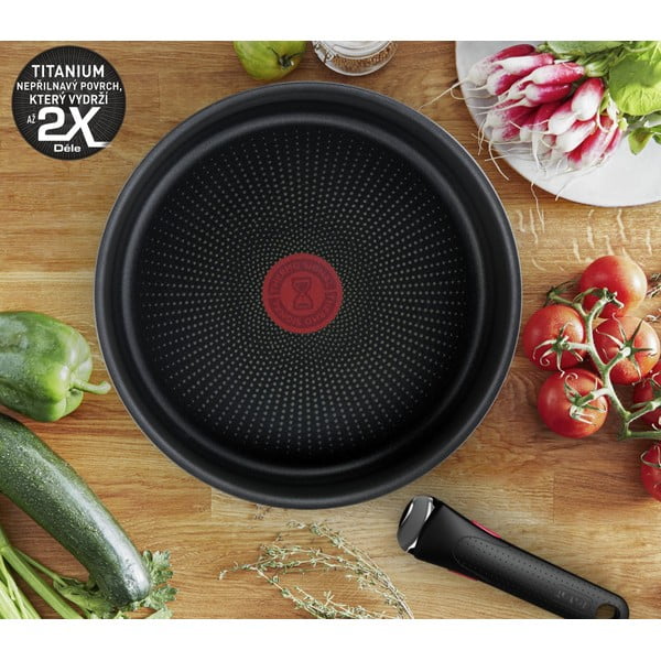 Set di pentole in acciaio inox 13 pezzi INGENIO Emotion L897DS04 - Tefal-image-1
