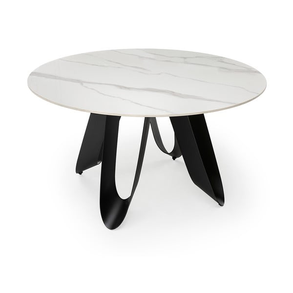 Tavolo da pranzo rotondo ø 135 cm Aila - Marckeric-image-3