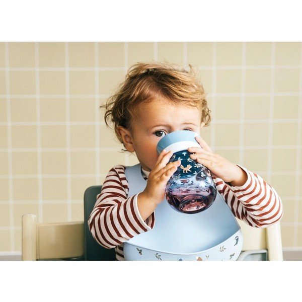 Tazza per bambini verde chiaro in plastica 300 ml Little Farm – Mepal-image-1