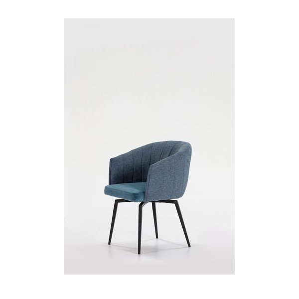 Poltrona blu Carina Swivel - Marckeric-image-1