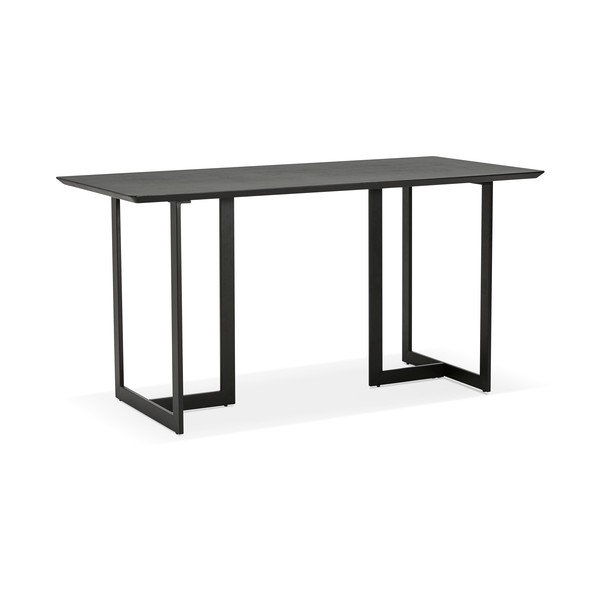 Tavolo da lavoro nero , 150 x 70 cm Dorr - Kokoon-image-1
