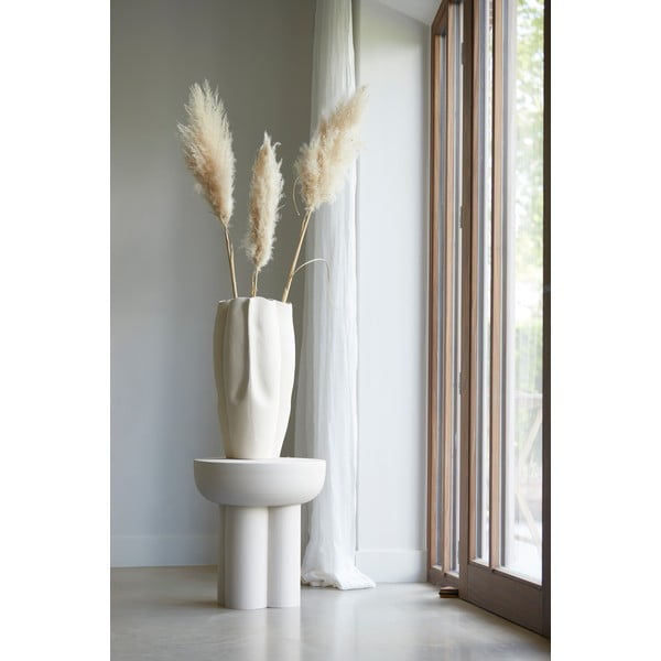 Tavolino rotondo in metallo ø 46 cm Mikola - Light & Living-image-2