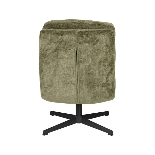 Poltrona verde girevole Kai – White Label-image-4