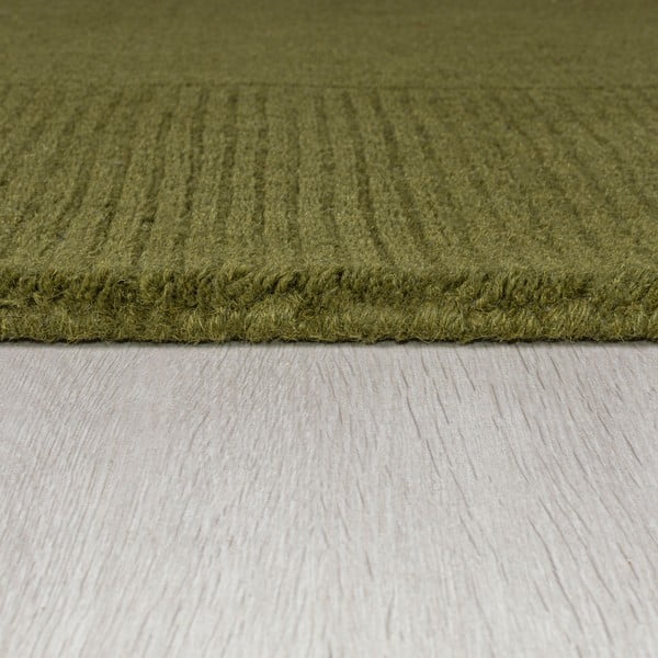 Tappeto in lana verde 160x230 cm - Flair Rugs-image-4