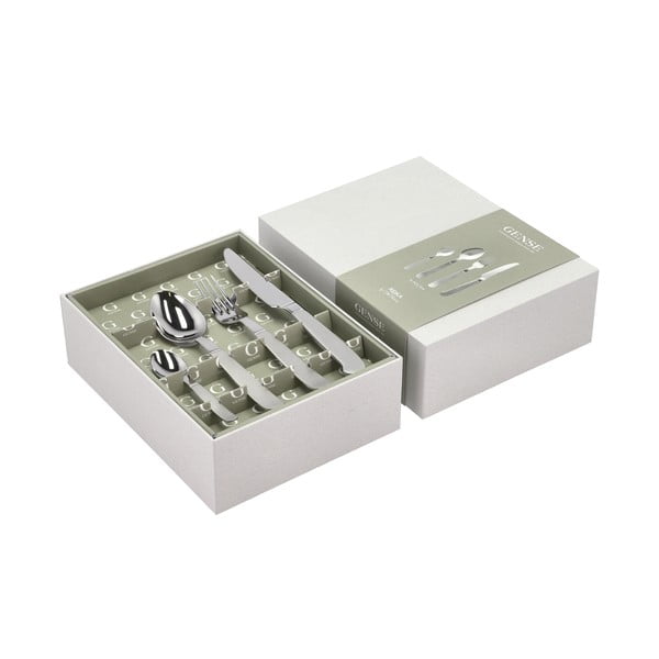 Posate argentate in acciaio inox 16 pz Rejka – Gense-image-1