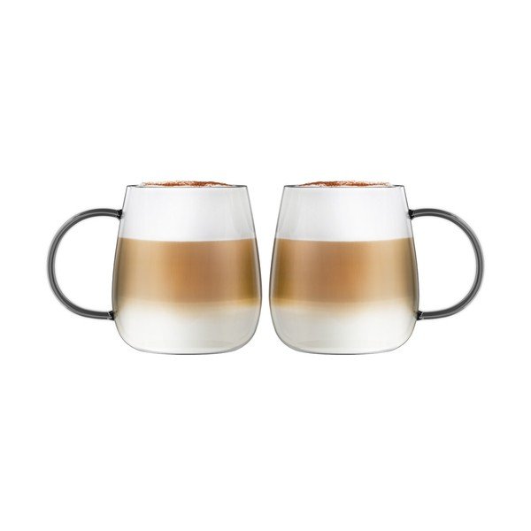 Tazze in set per cappuccino 2 pz 400 ml Bolla – Vialli Design