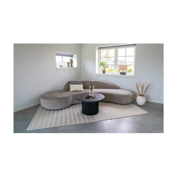 Tappeto in lana crema 160x230 cm Dehli - House Nordic-image-1