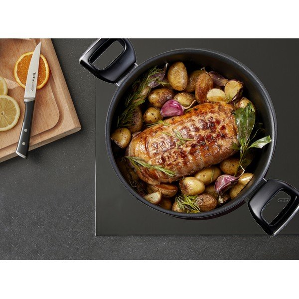 Pentola con coperchio incluso/con superficie antiaderente 5,2 l Unlimited G2554672 – Tefal-image-1