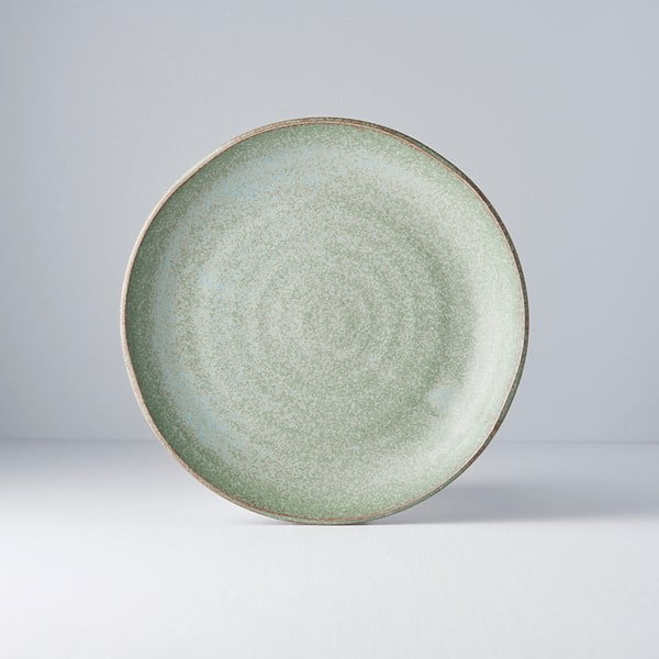 Piatto in ceramica verde, ø 24 cm Fade - MIJ-image-1