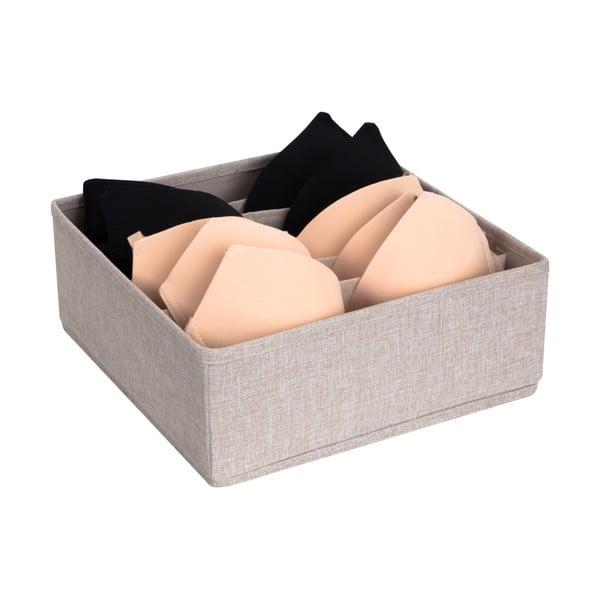Organizzatore per cassetti beige con scomparti Cassetto, 29 x 11 cm - Bigso Box of Sweden-image-2