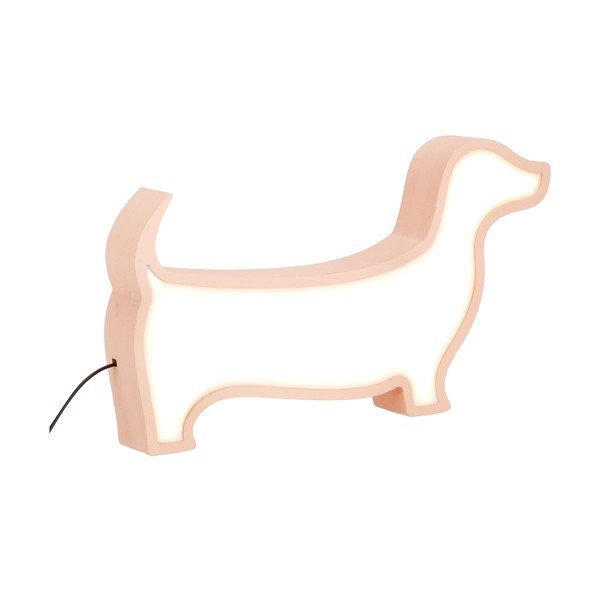 Lampada per bambini rosa Dog - Candellux Lighting-image-1