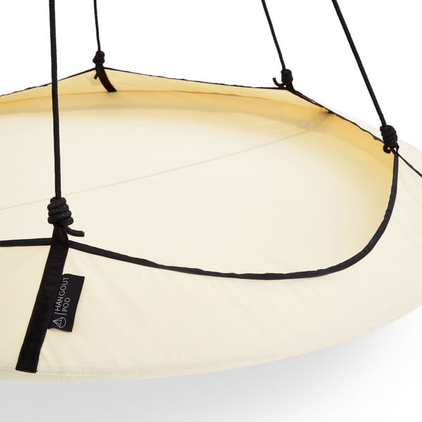 Altalena da giardino color crema - Hangout Pod-image-3