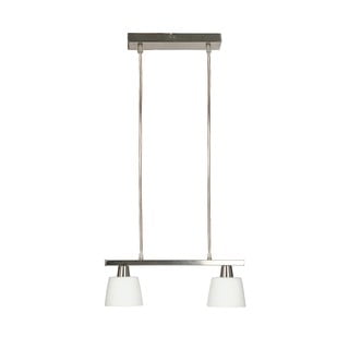 Lampada da soffitto bianca con paralume in vetro 40x11 cm Hybryda - Candellux Lighting
