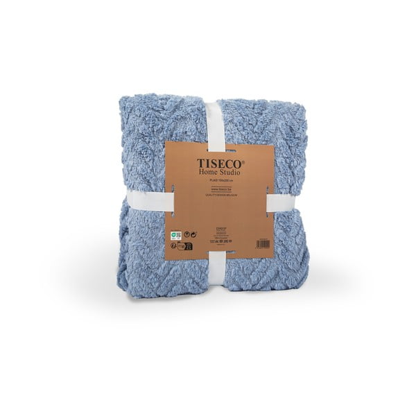 Coperta blu in micropile 150x200 cm Rena – Tiseco Home Studio-image-2