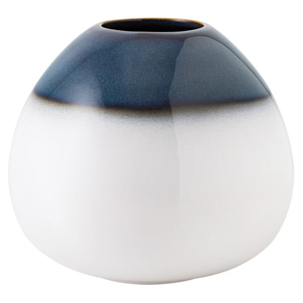 Vaso in gres bianco/blu Like Lave - like | Villeroy & Boch
