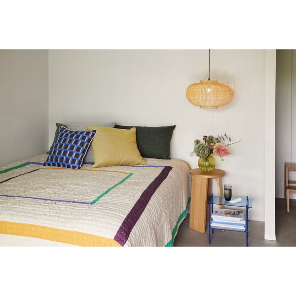 Lampada a sospensione in colore neutro ø 45 cm Chand - Hübsch-image-4