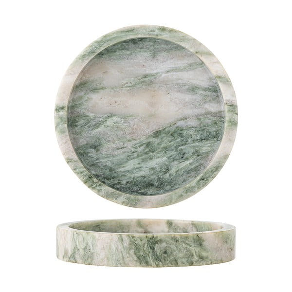 Vassoio decorativo in marmo ø 20 cm Ivette - Bloomingville-image-4