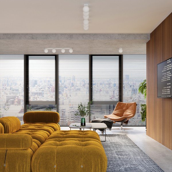 Plafoniera bianca con paralume in vetro ø 12 cm Umerta – Sollux-image-4