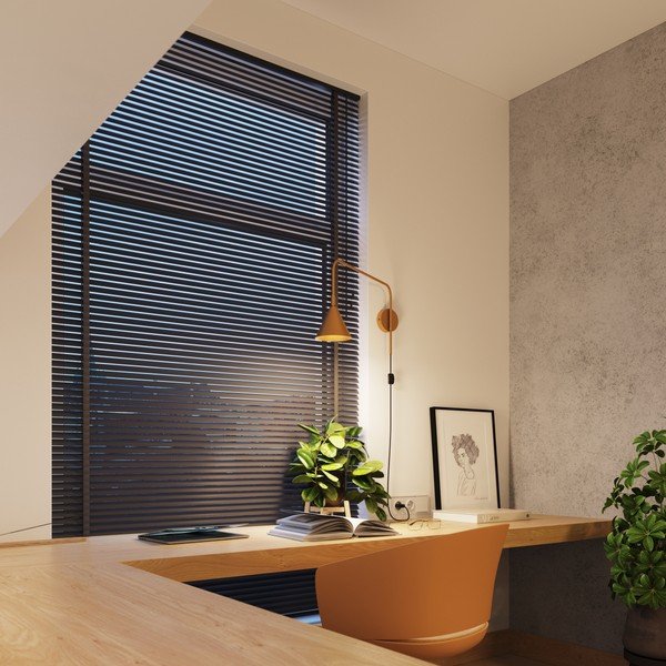 Lampada da parete gialla con alimentazione a corrente ø 14 cm Zylo – Sollux-image-3