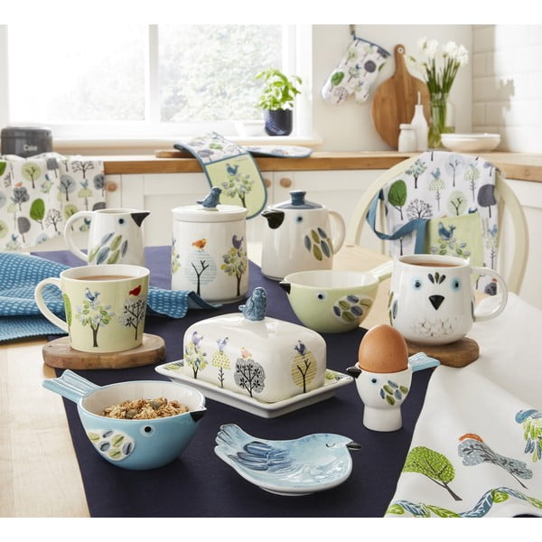 Cuscino di seduta 34x36 cm Forest Birds - Cooksmart ®-image-1