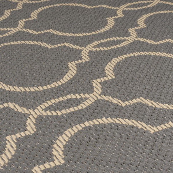 Tappeto da esterno grigio/beige 66x230 cm Milan - Flair Rugs-image-2