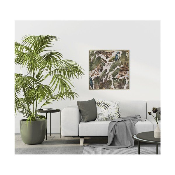 Pittura su tela Leone d'oro, 67 x 67 cm - Styler-image-2