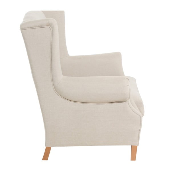 Orecchie da poltrona color crema Harvey - Max Winzer-image-2