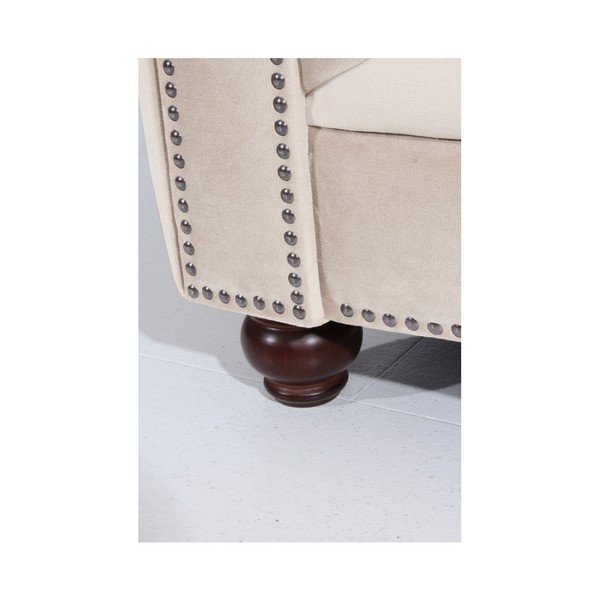 Poltrona crema Orleans Velvet - Max Winzer-image-4