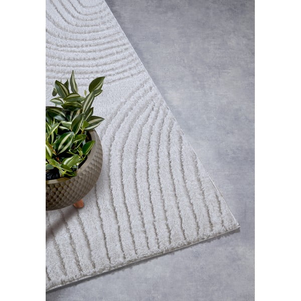 Passatoia color crema 80x240 cm Pigment Cream White - Elle Decoration-image-2