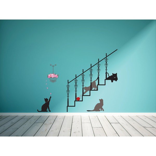 Gatti adesivi, scale e petali di rosa - Ambiance-image-1