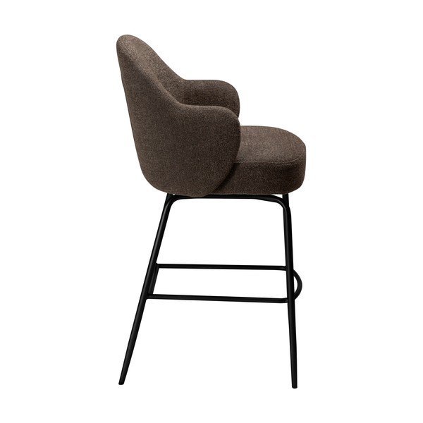 Sgabello da bar marrone girevole (altezza della seduta 70 cm) Bae – DAN-FORM Denmark-image-3