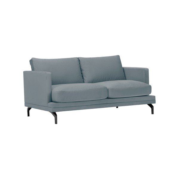 Šedá pohovka s podnožím v černé barvě Windsor & Co Sofas Jupiter-image-1