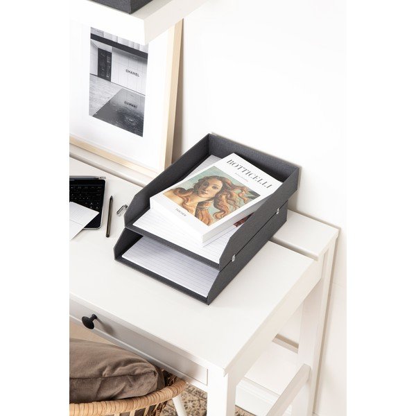 Organizzatori di documenti in cartone in set da 5 Holger - Bigso Box of Sweden-image-1