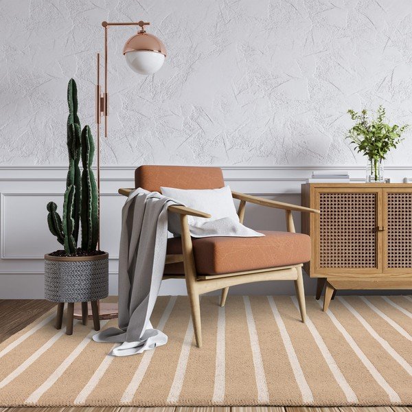Tappeto beige 200x290 cm Global - Asiatic Carpets-image-1